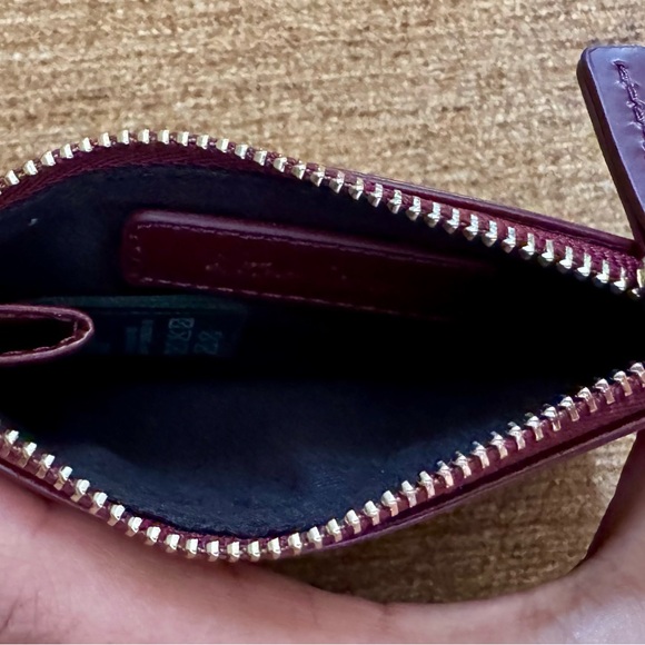 & Other Stories - Deep Burgundy Card Wallet - Picture 3 of 3